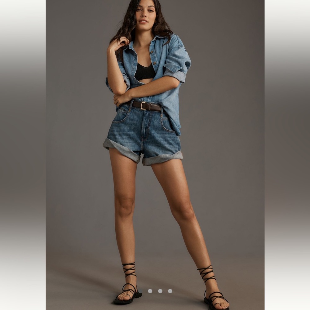 Pilcro Classic Blue Jean Shorts